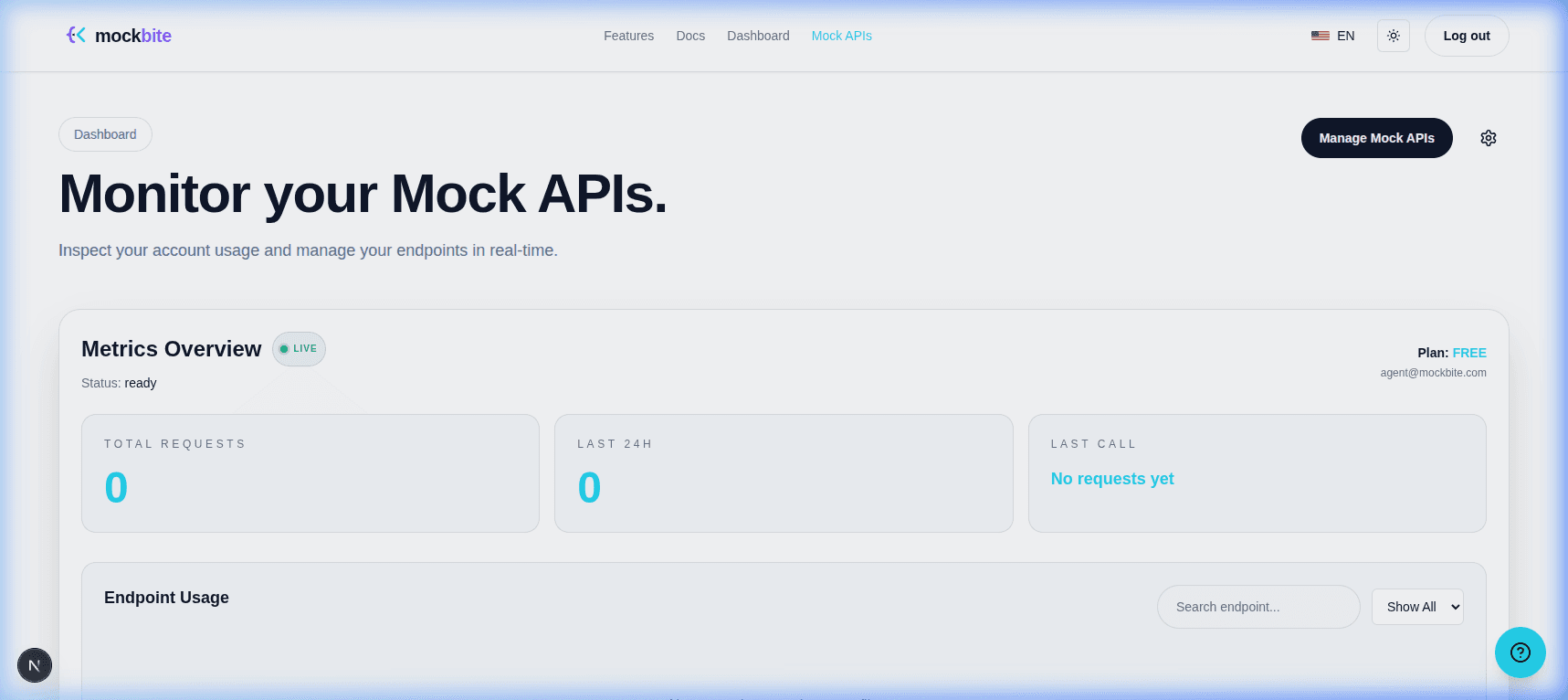 Dashboard Overview